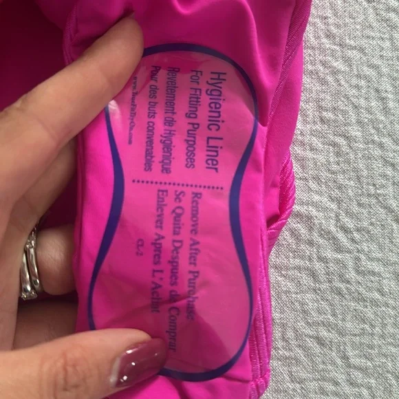 BECCA Monte Carlo Belted Rib One-Piece Swimsuit, Size Large, $158 - Picture 14 of 15